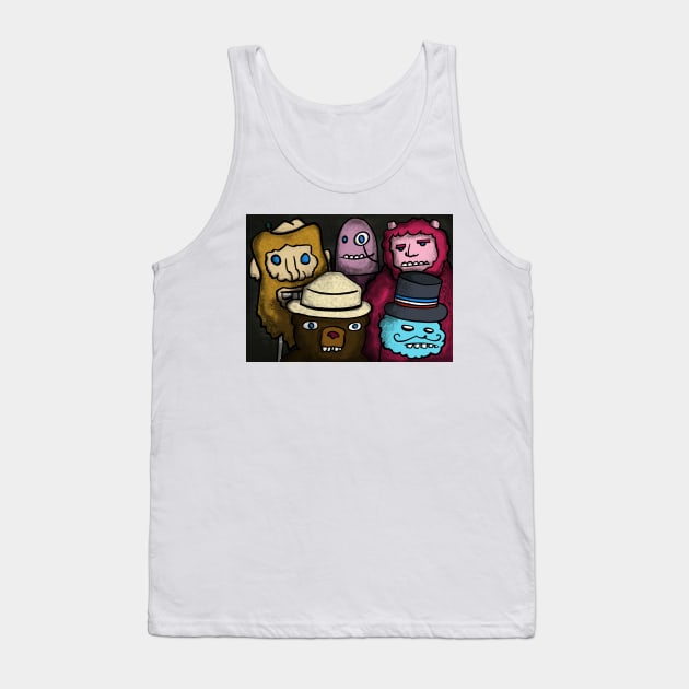 Monster Mashup Tank Top by chawlie